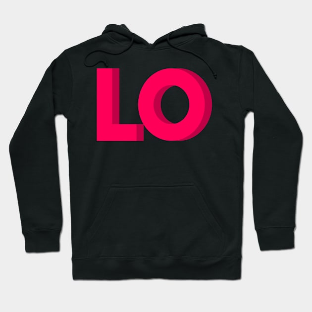 LO Love Couples Gift Sweet Girlfriend Coupleoutfit Hoodie by DP Clothing